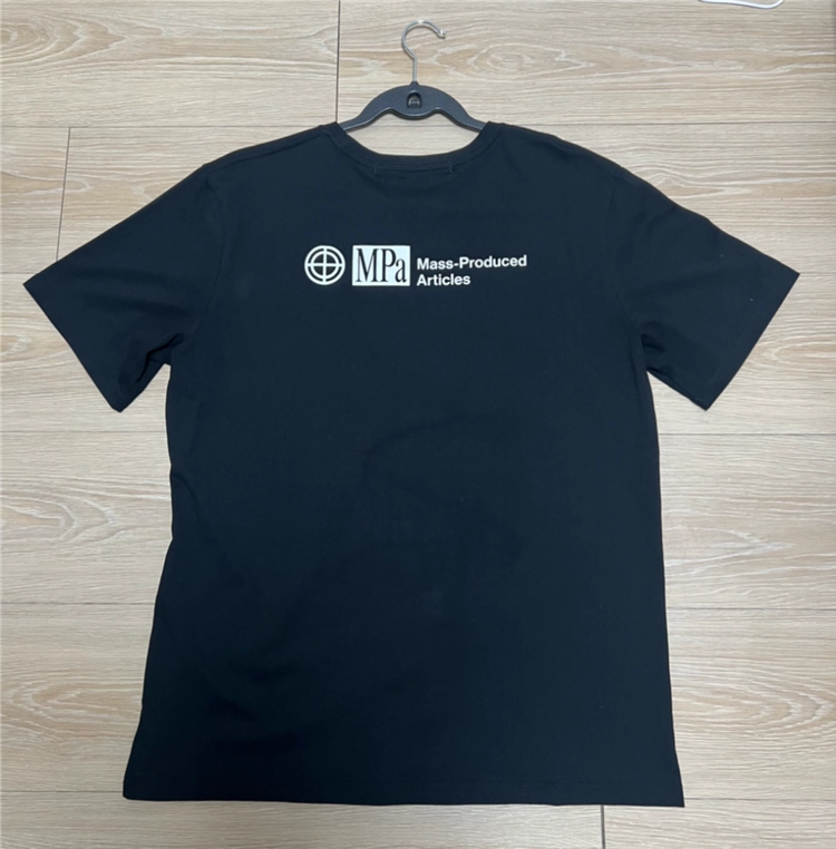 플라스틱 프로덕트 (BLACK) MPa T-SHIRT 반팔 이미지