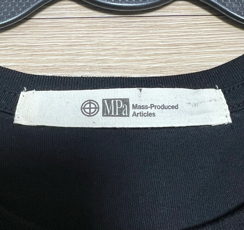 플라스틱 프로덕트 (BLACK) MPa T-SHIRT 반팔 이미지
