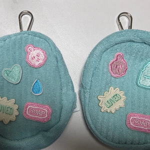 민트 미니 파우치 키링 가방 이미지