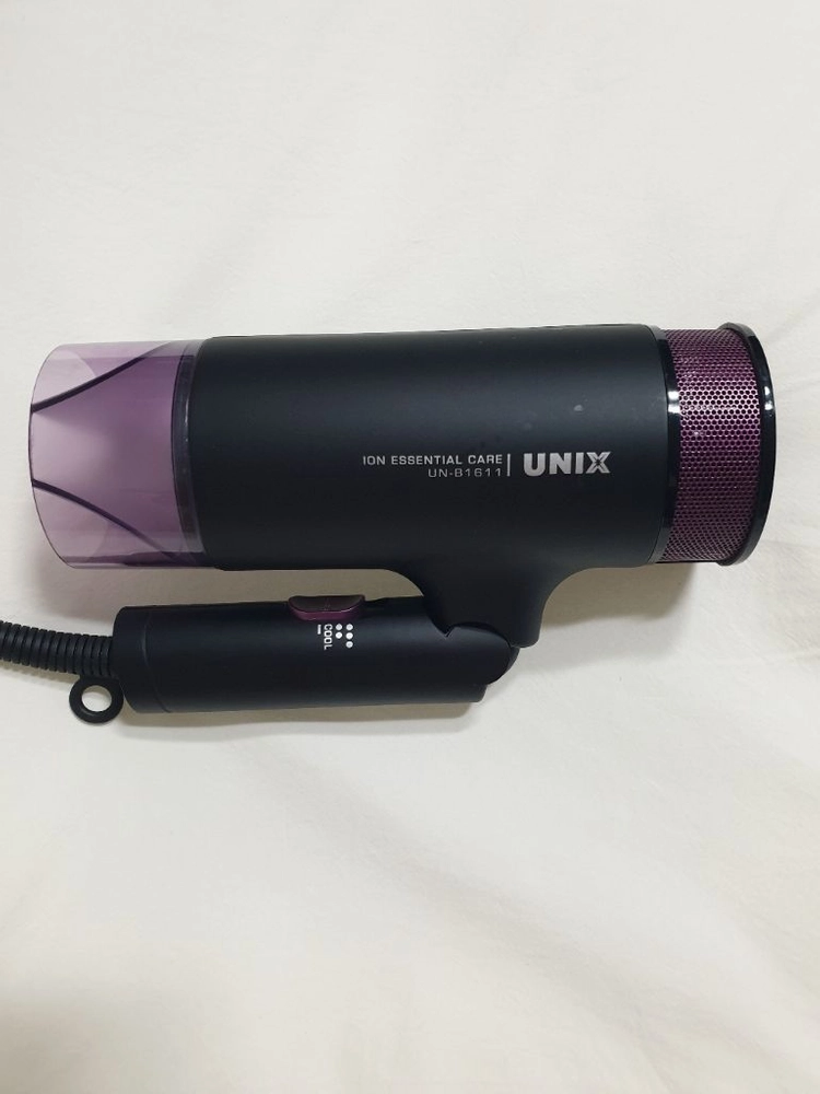 유닉스 헤어 드라이기 UN-B1611 접이식 드라이어 이미지