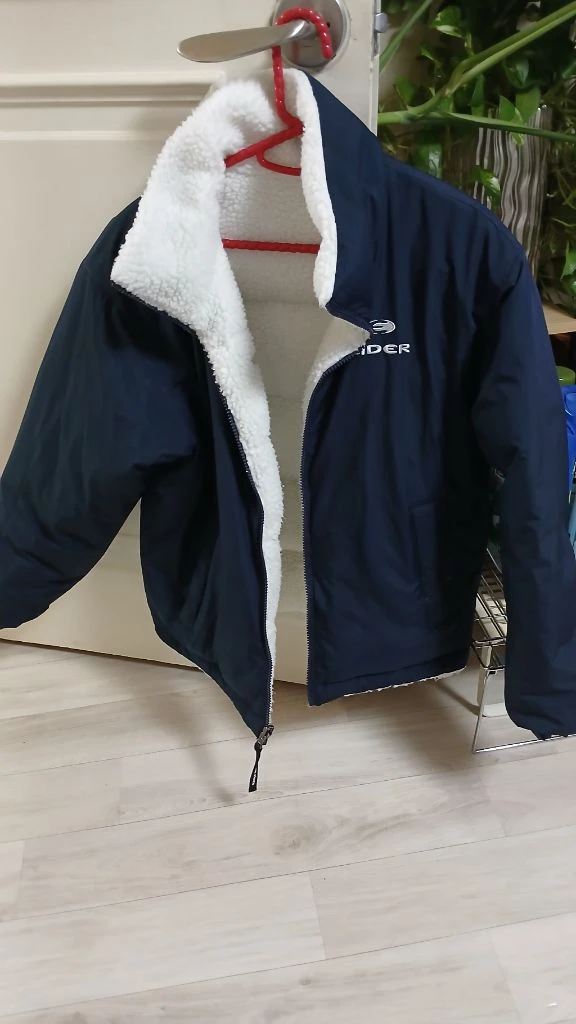 남성의류 아이더 뽀글이 양면 패딩 쟈켓 점퍼 이미지