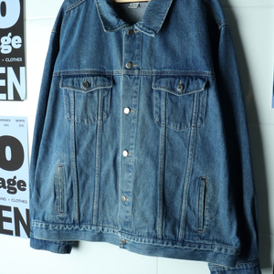 (4XL-5XL) 랭글러 집업 바람막이 점퍼자켓 청 이미지