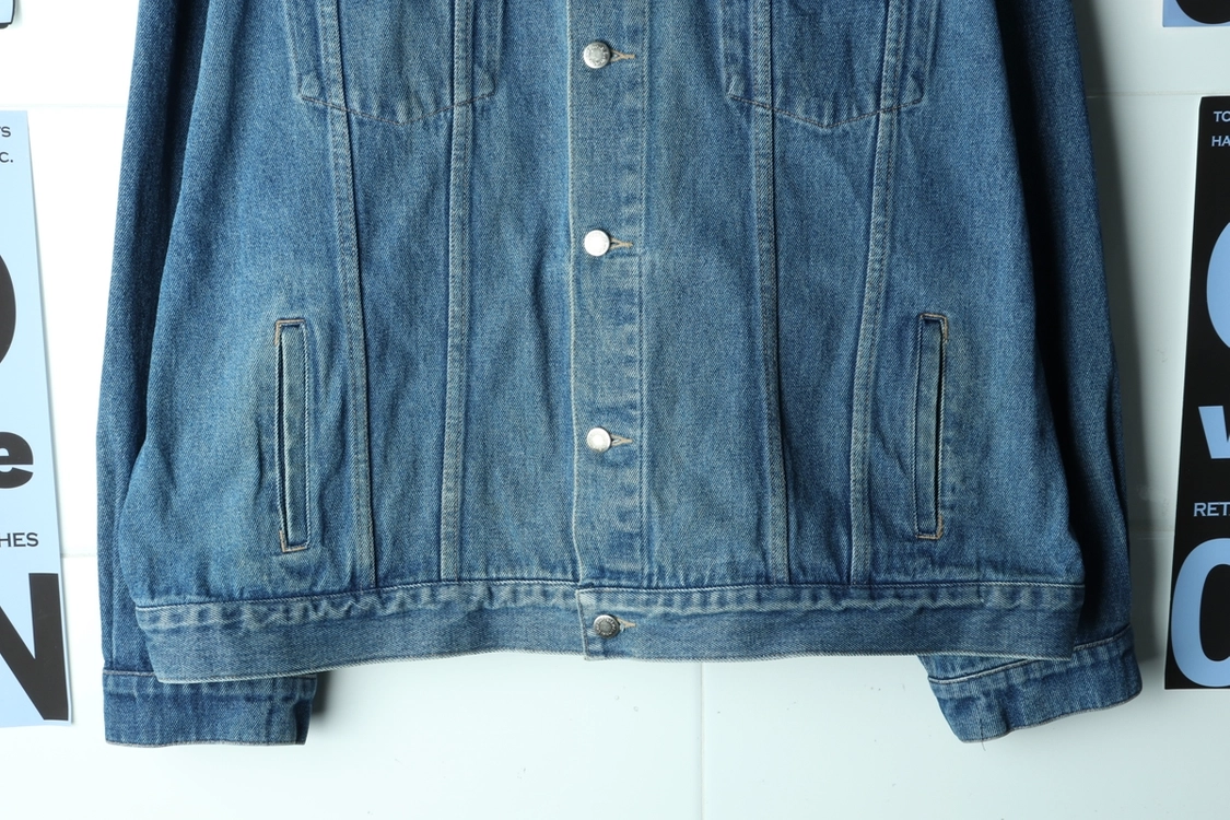 (4XL-5XL) 랭글러 집업 바람막이 점퍼자켓 청 이미지