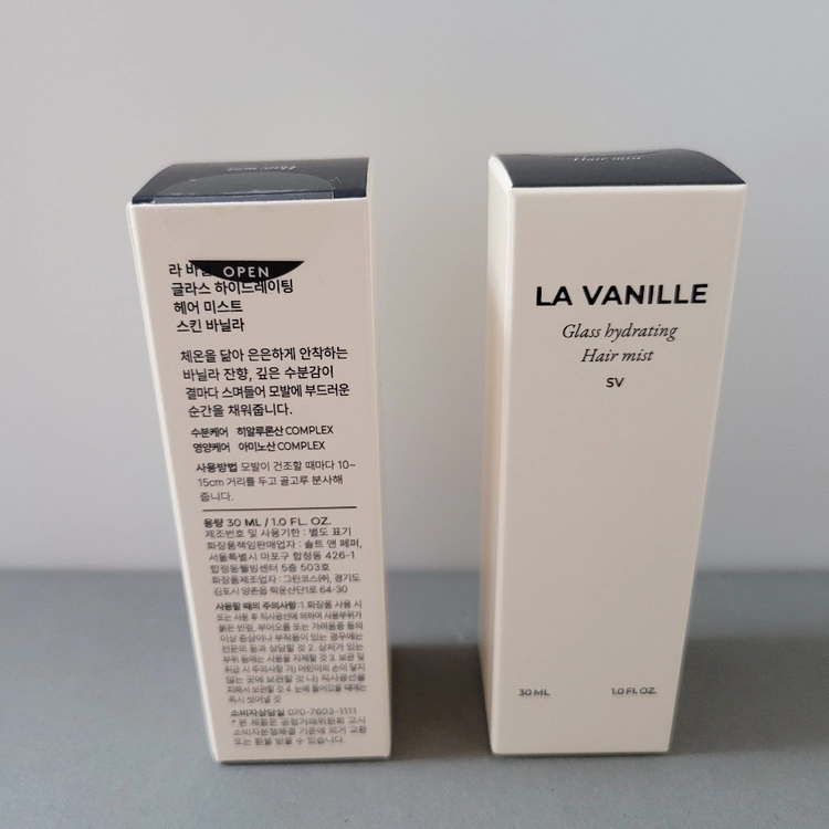라 바닐 글라스 하이드레이팅 헤어 미스트 스킨 바닐라 30ml 이미지