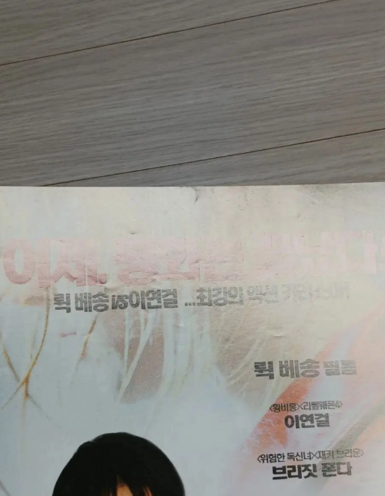 영화전단지 이연걸 키스오브드래곤 이미지
