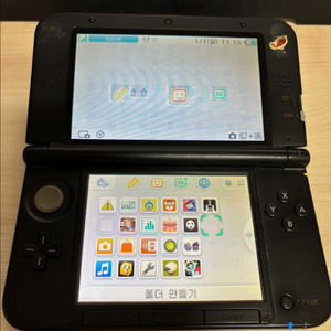 닌텐도 3ds xl 구큰다수 블루 순정 포뱅 포무 등 이미지