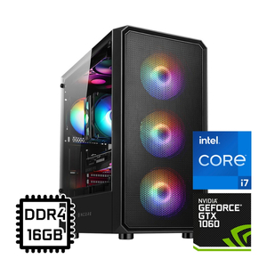 인텔 i7 ram16gb GTX1060 SSD500GB 고용량 게이밍 본체 #D-23 이미지