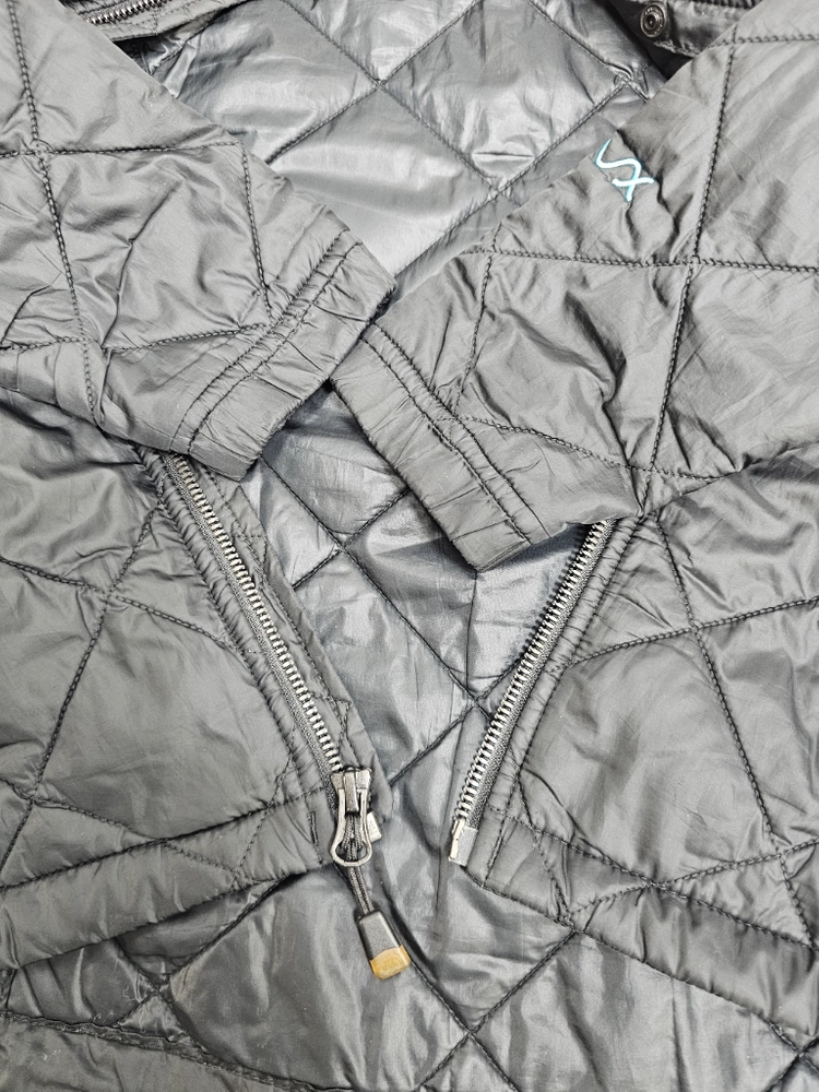 노스페이스 다이아몬드 퀼팅 VX ACTIVE 경량 패딩 자켓 / 여 80 블랙 이미지