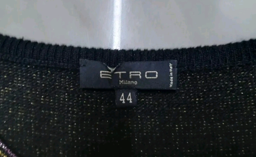 [이태리 정품 44] ETRO 에트로 실크 니트 가디건 자켓 랑방 토리버치 한섬 시스템 타임 시리즈 아미 꼼데가르송 이미지