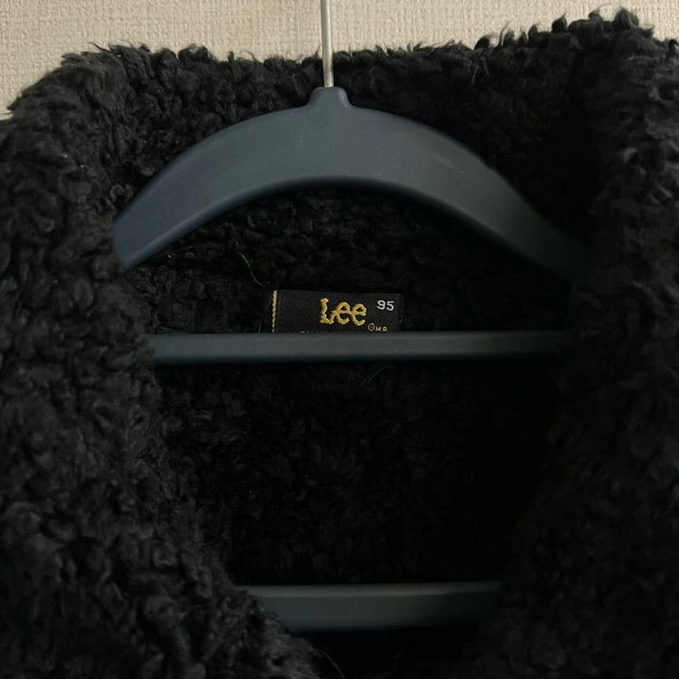 Lee 빈티지 코듀로이 쉐르파 자켓 95 재킷 블랙 골덴 후리스 이미지