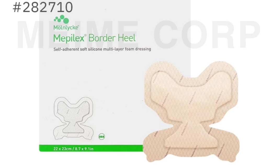 메필렉스 메피렉스 보더 힐 Mepilex Border Heel 282710 (22cm x 23cm) 5매/팩 이미지