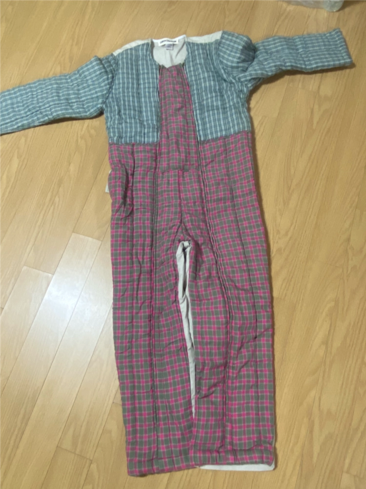 임상아 카론 칼라한 퀼팅 점프수트 s 사이즈 이미지
