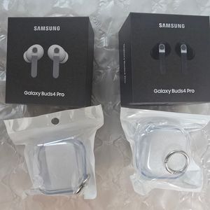 (미개봉 새상품) 갤럭시 버즈4 프로 무선 블루투스 이어폰 SM-R640N 블랙/화이트팝니다. 이미지
