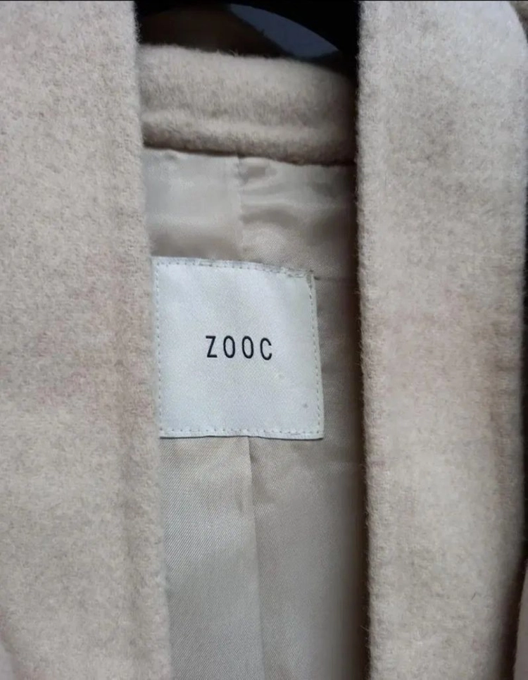 새 ZOOC 주크 캐시미어블랜 맥시 롱 코트 55.66 이미지