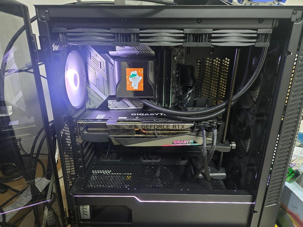 i7 13700k / rtx 3080/ddr5 32gb/ b760m 박격포 wifi 컴퓨터 팝니다. 이미지