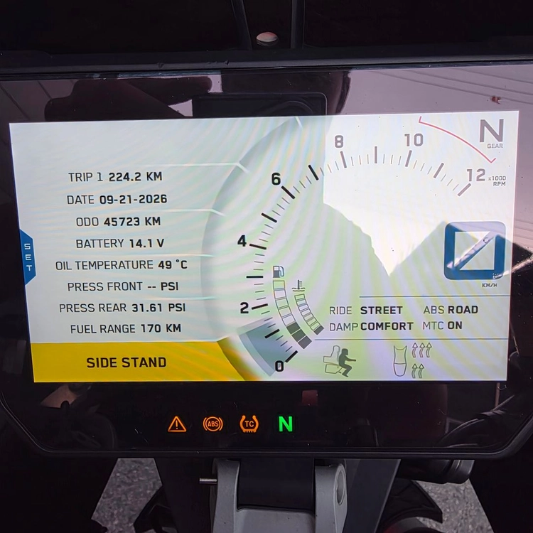 [특가] ktm190s 슈퍼어드벤처s 머플러구변o 2채널 블박o 3박스 보유중 저렴하게 판매합니다 이미지