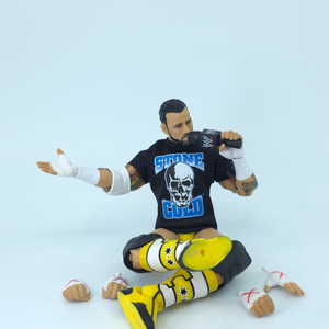 WWE 씨엠펑크 디파이닝 모먼츠 엘리트 피규어 파이프밤 이미지