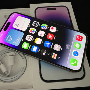 애플 아이폰 14 프로 512GB 팁퍼플 풀박스 최상급 상태 판매합니다. 이미지