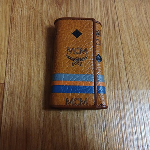 MCM(정품) 가죽 키홀더 열쇠 고리 지폐 지갑 (상태 최상 깨끗하고 좋아요) 이미지