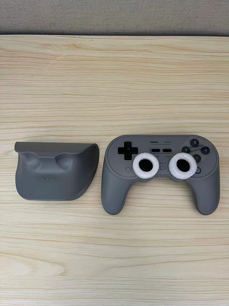 [S급/풀박스] 8BitDo 프로3 무선 게임패드 컨트롤러 그레이 판매합니다. 이미지