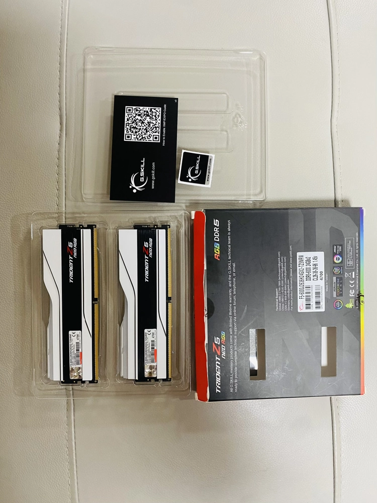 지스킬 DDR5 CL26 6000 1.45 48GB (24X2) 판매합니다 - 안심되는 중고거래