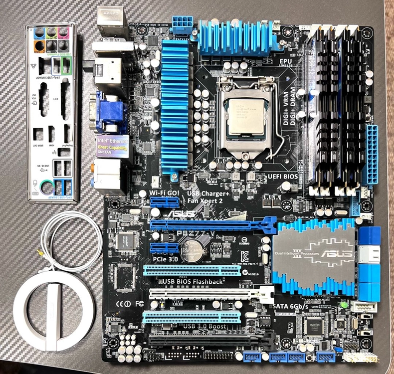 인텔 i5-3570k, ASUS P8Z77-V, 지스킬 ddr3 16G 일괄판매. 이미지