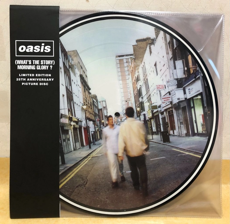 LP ; oasis -- (whats the story) morning glory? 오아시스 엘피 음반 픽쳐디스크 이미지