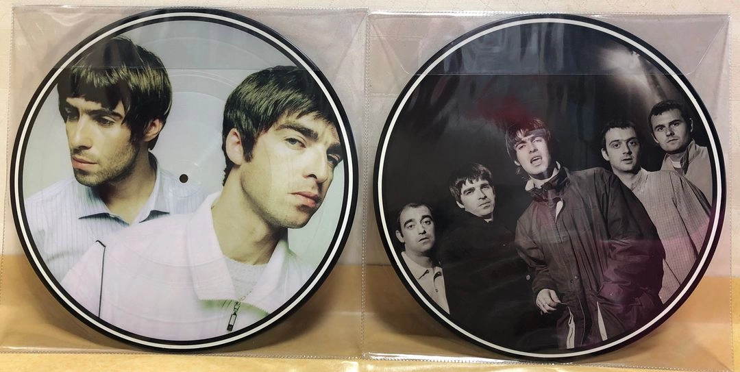 LP ; oasis -- (whats the story) morning glory? 오아시스 엘피 음반 픽쳐디스크 이미지
