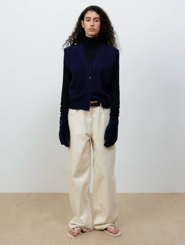 Le17septembre CASHMERE BLEND VEST 니트 베스트 이미지