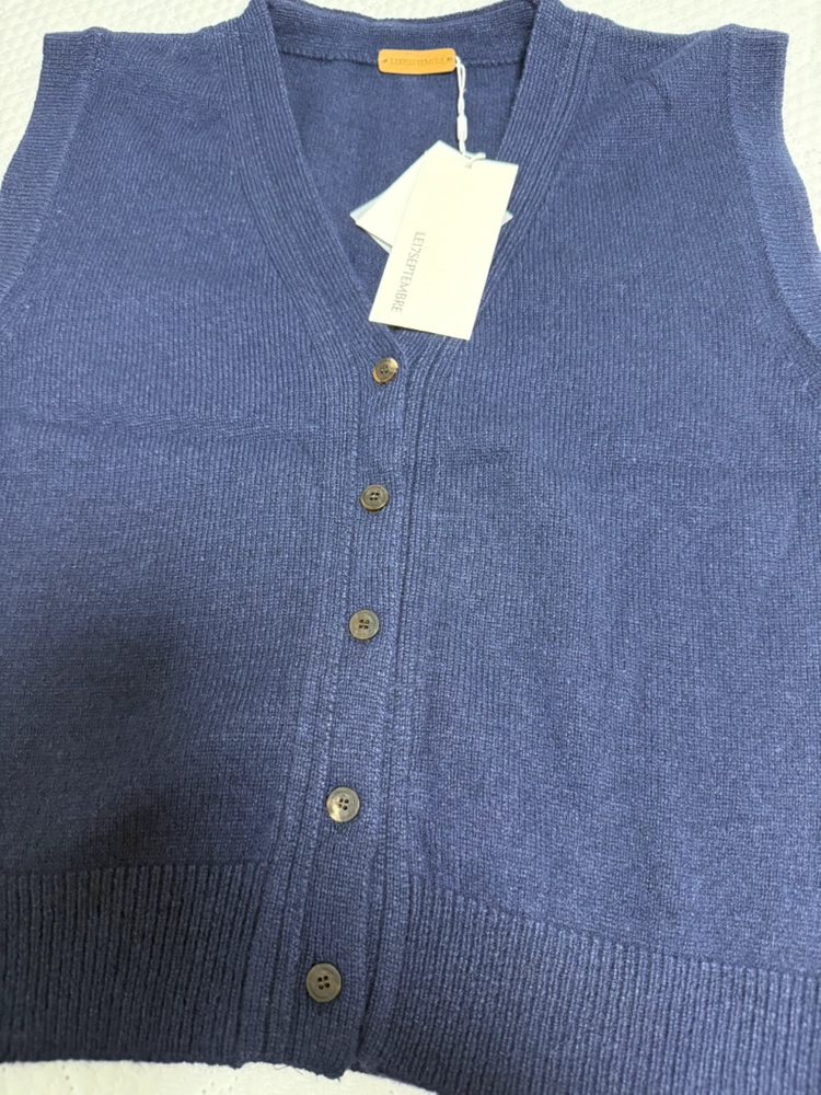 Le17septembre CASHMERE BLEND VEST 니트 베스트 이미지