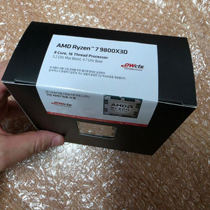 AMD 라이젠7 9800X3D (대원CTS 정품 / 미개봉 새상품) 이미지