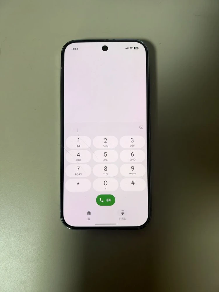 구글 픽셀 9 프로 부품용 이미지