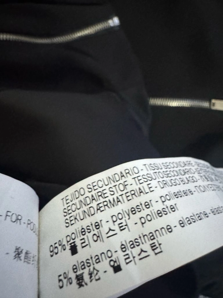 여성 자라 ZARA 암 포켓 블루종 집업 자켓 블랙 이미지