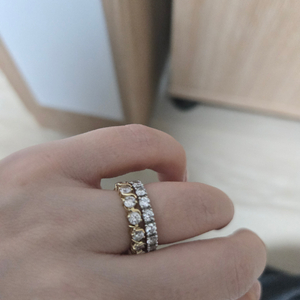 14k랩다이아뺑돌이반지 이미지