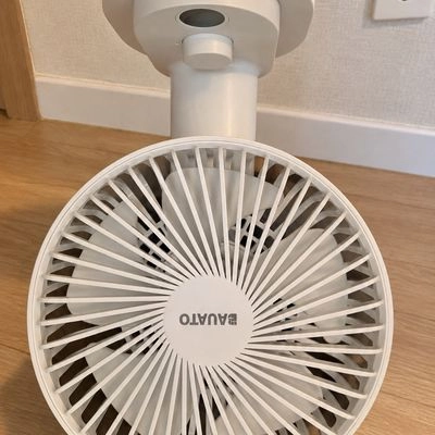 바우아토 무선 저소음 자동 회전 집게 선풍기 / 풀박스 이미지