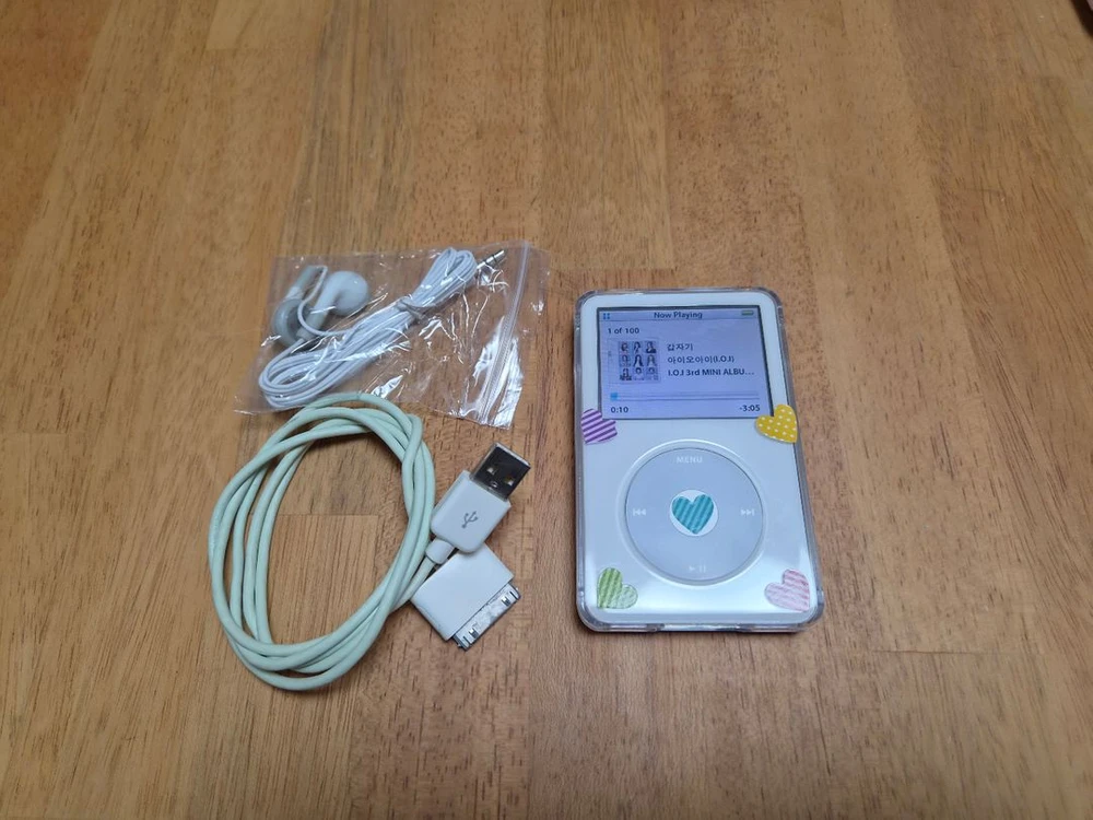 아이팟 클래식 5세대 256GB SSD, 대용량배터리 교체 이미지