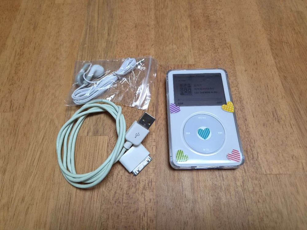 아이팟 클래식 5세대 256GB SSD, 대용량배터리 교체 이미지