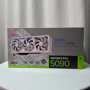 ASUS RTX 5090 아스트랄 화이트 단순개봉 이미지