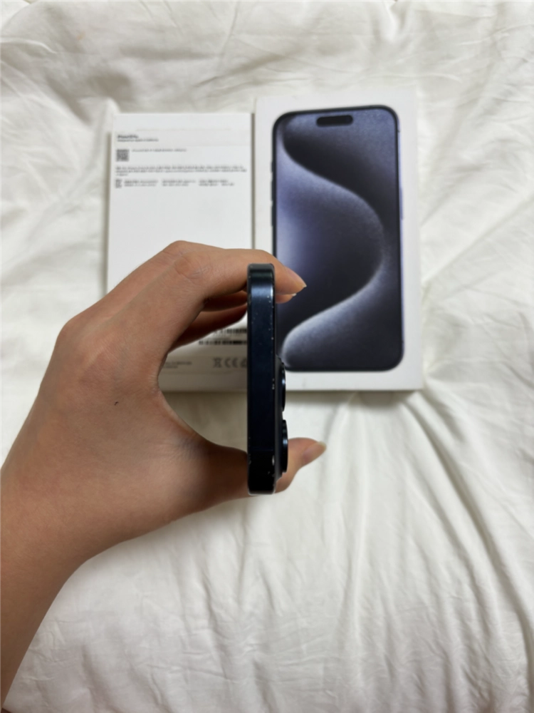 S급 아이폰 15pro128GB 블루 티타늄 (배터리89%) 이미지