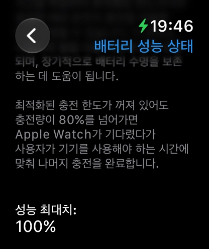 애플워치 11 티타늄 46mm 판매합니다 (풀박스/배터리 100%/애플케어+ 양도) 이미지