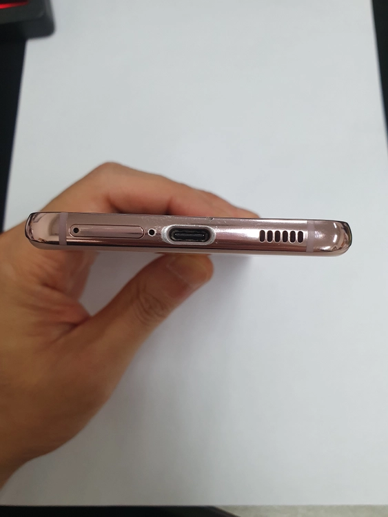 갤럭시S21 256GB 핑크 U+ 기능정상 중고폰 218592 이미지