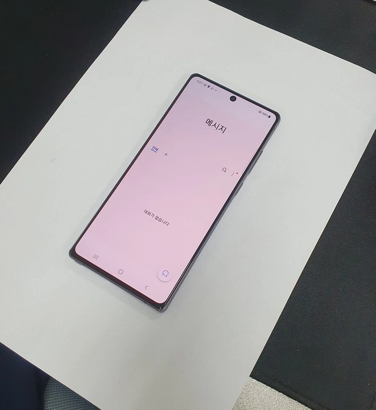 갤럭시노트20 256GB 블랙 SK 기능정상 중고폰 218542 이미지