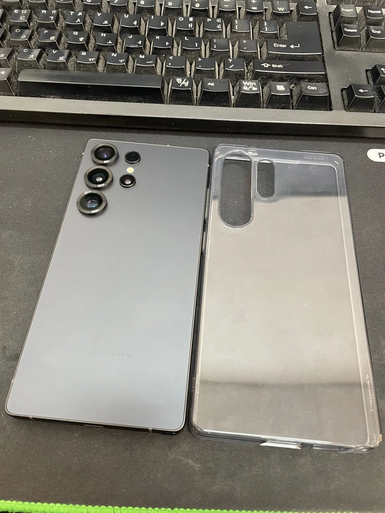 갤럭시S25울트라 제트블랙 256GB 무잔상 상태좋은 중고92만8천팝니다 이미지