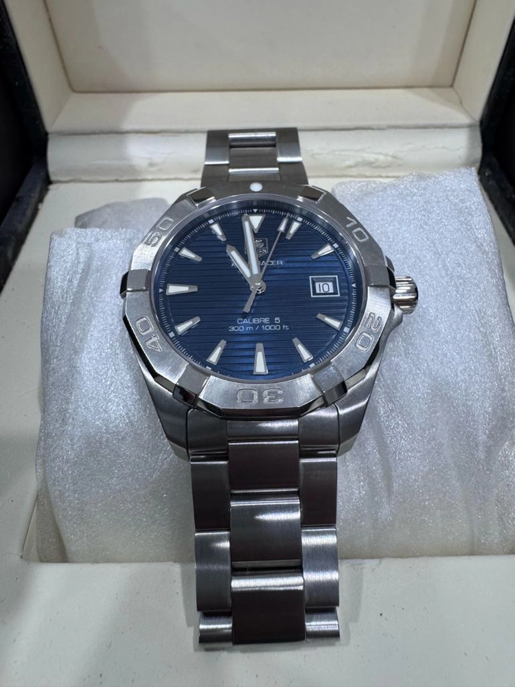 way2112 태그호이어 아쿠아레이서 스틸 41mm 이미지