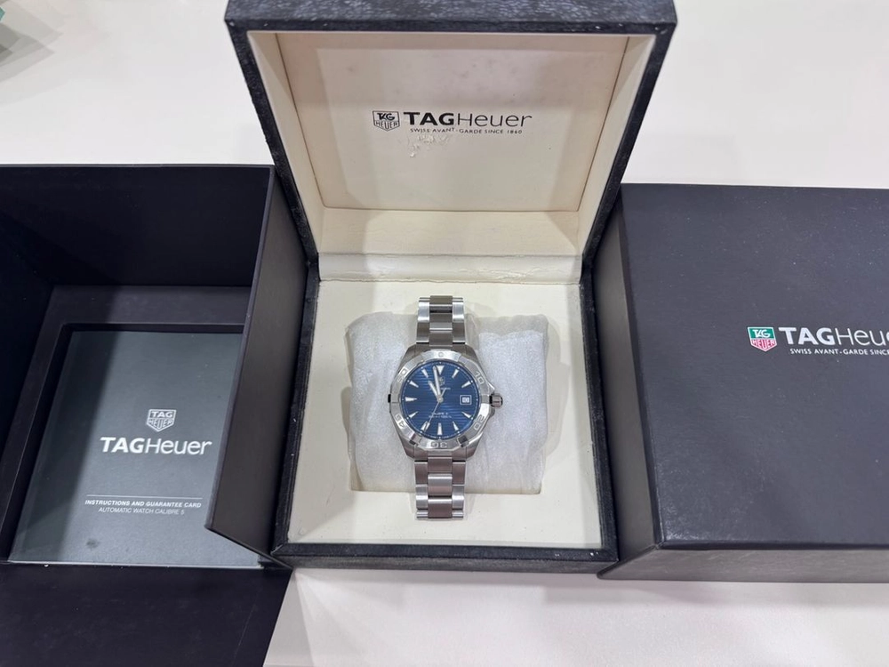 way2112 태그호이어 아쿠아레이서 스틸 41mm 이미지