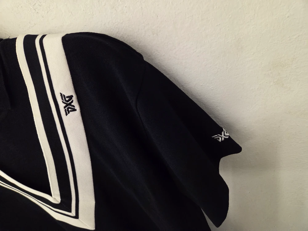 PXG 반팔 카라 니트 티셔츠 S 이미지