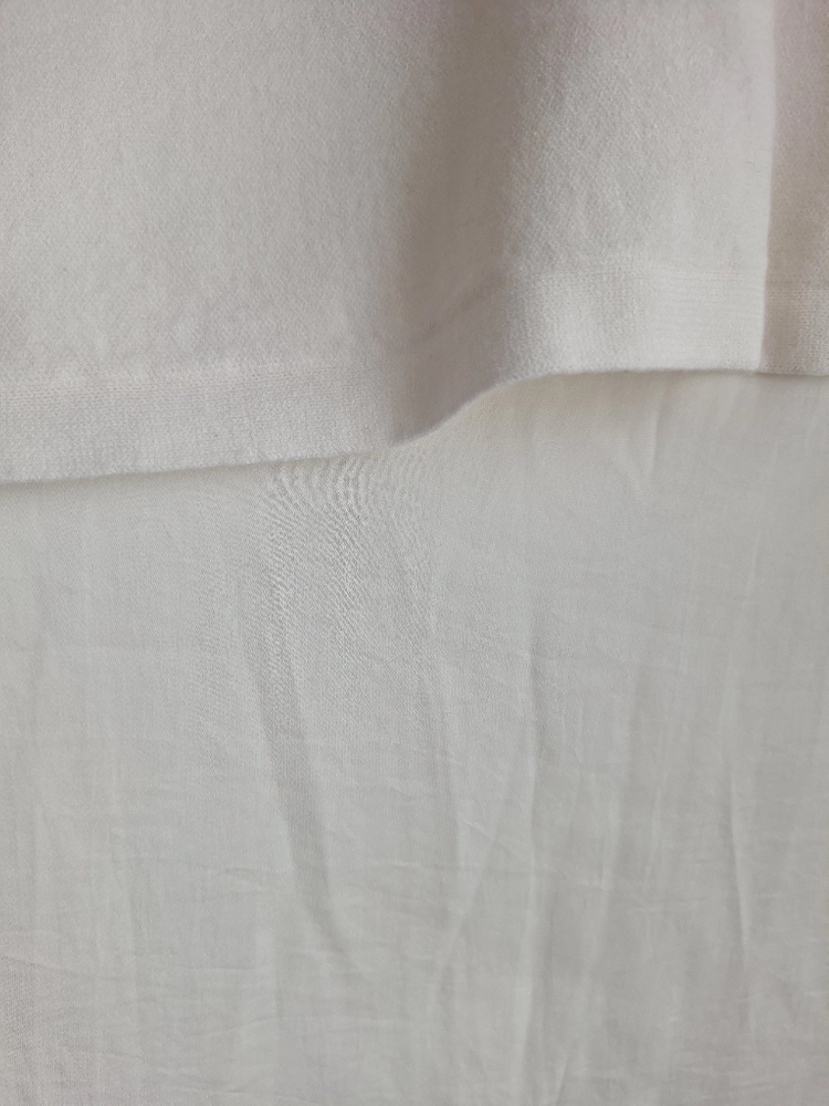 한섬 더캐시미어 울블렌드 니트탑 샘플 이미지
