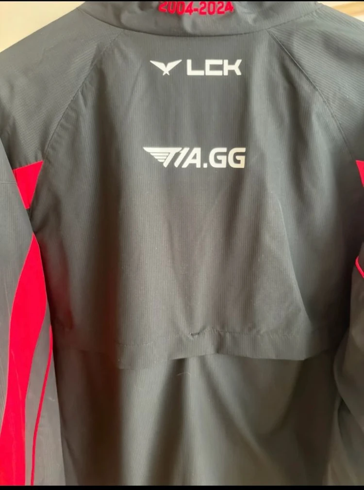T1 2024 스프링 LCK 유니폼 자켓 XL(노마킹) 이미지