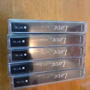 발라드 편집반 러브 1,2, 3,4,5 집일괄 미개봉 이미지