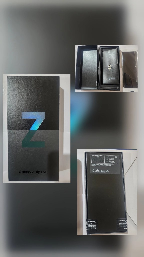 무배송)핸드폰공박스.갤럭시Z Flip5.갤럭시Z Flip3 5G. 이미지
